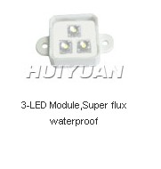 供应3-LED Module,Super flux waterproof