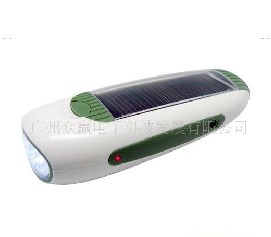 供应众赢zy-105太阳能LED手电筒