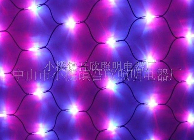 供应带记忆 *水型 0.07W LED网灯墙AC230（V）