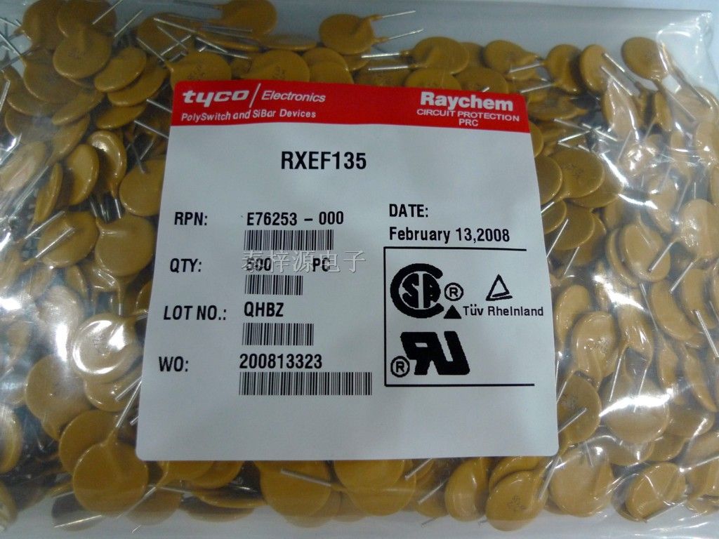 供应RAYCHEM PPTC自恢复保险丝RXEF110