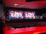 深圳欣视美科技承接酒吧液晶拼接墙工程