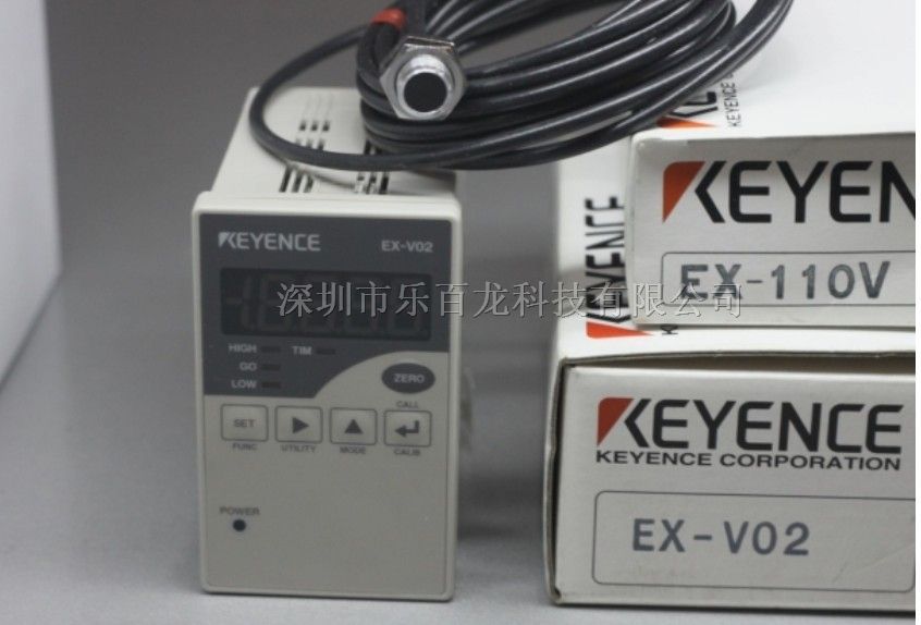 供应基恩士涡电流位移传感器 EX-V02+EX-V110V