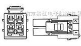 AMP177901-1电源双锁扣连接器（现货）