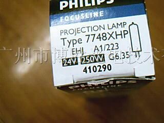 供应PHILIPS 7748XHP 24V250W显微镜\投影仪卤素灯泡
