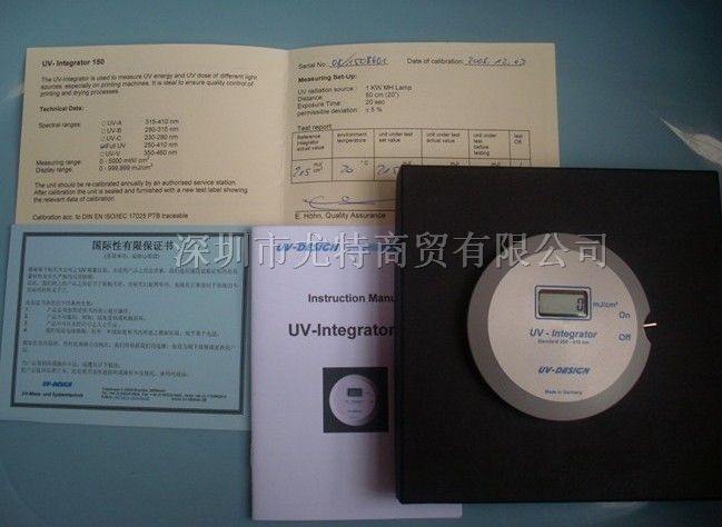 供应德国UV能量计UV-150、UV-140