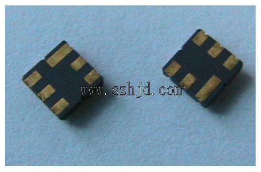 供应3.8×3.8贴片六脚声表面谐振器315.M