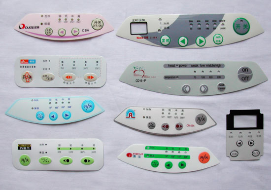 PVC.PET.PC.薄膜开关.薄膜面板