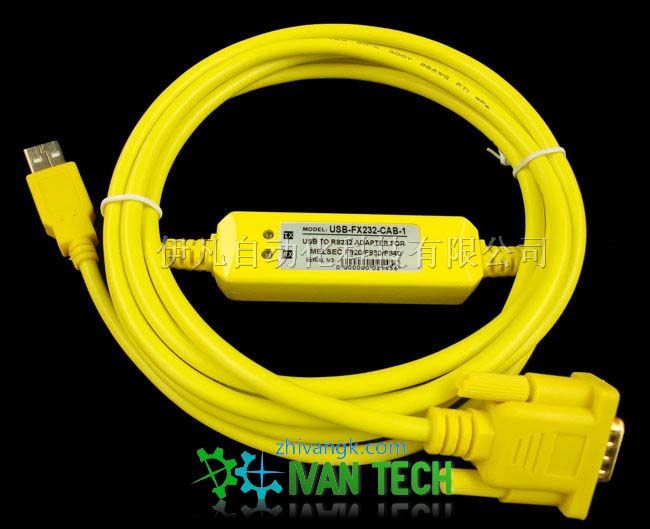 供应三菱PLC编程电缆U*-SC09