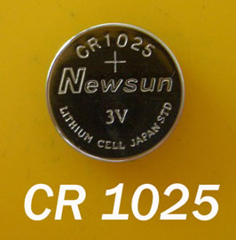 Newsun品牌CR1025锂锰扣式电池