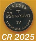 Newsun品牌CR2025锂锰扣式电池