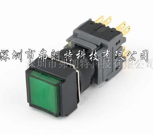 供应富士方形按钮开关AH164-SF红、黄、绿、白色