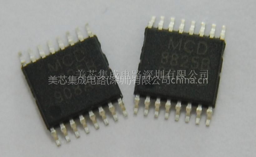 供应美芯MCD8825B 200M-1300MHz双通道锁相环芯片