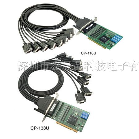 供应MOXA CP118U 8串口RS-232/422/485通用PCI多串口卡