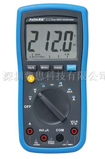 供应费思FT212 宽频响真*值万用表