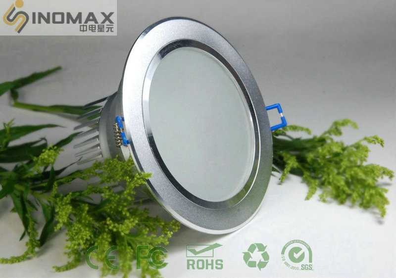 供应LED大功率4寸筒灯/LED灯具