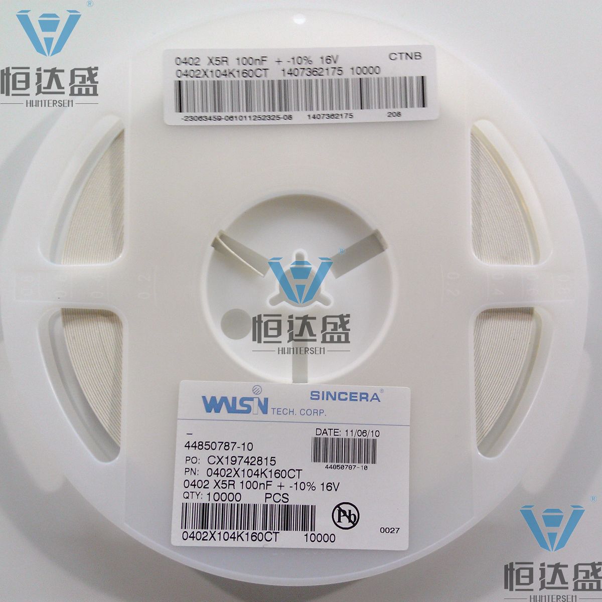 华新 贴片电容K 16V