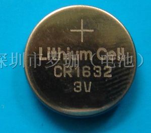 供应大批量提供纽扣电池CR1632锂锰扣式电池