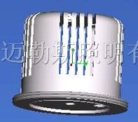 LED筒灯散热模块
