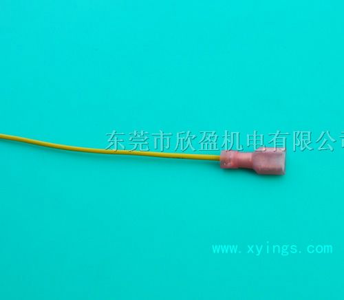 厂家供应250,187冷压端子线，带护套端子线
