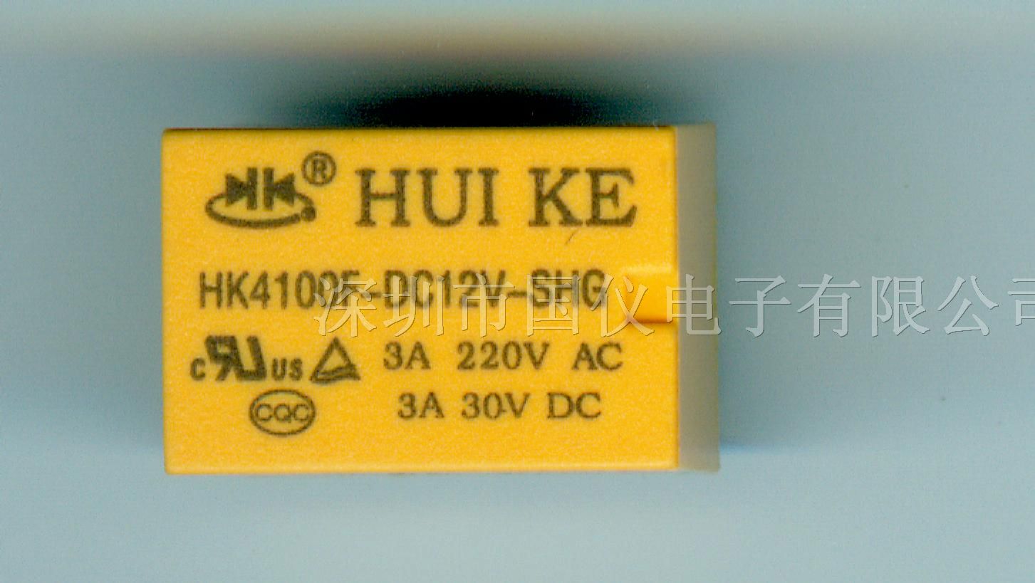 供应汇科继电器HK4100F-DC12V-SHG HK4100F-DC24V-SHG
