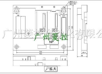 供应PLC编程控制器 三菱A55B