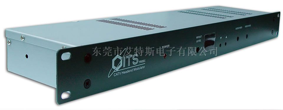 艾特斯单路广播级捷变邻频调制器ITS-T9001