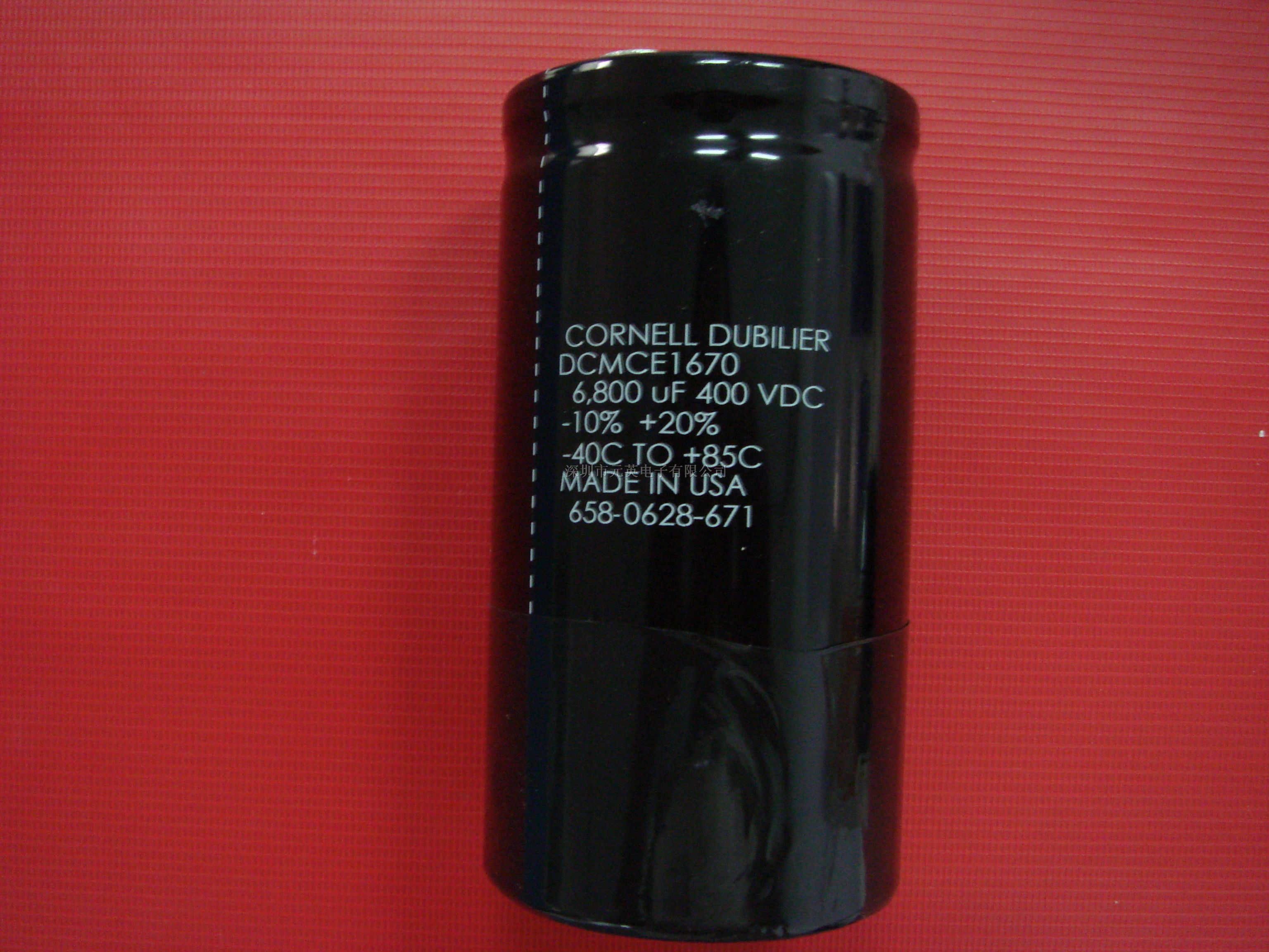 供应美国CDE电容DCMC682M400DY5F(6800uF,400V)