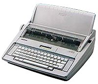 供应兄弟打字机GX-8250 菊花字盘电子英文打字机