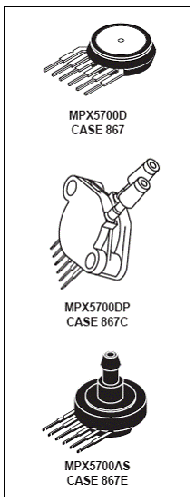 供应美国motorola/freescale气体压力传感器