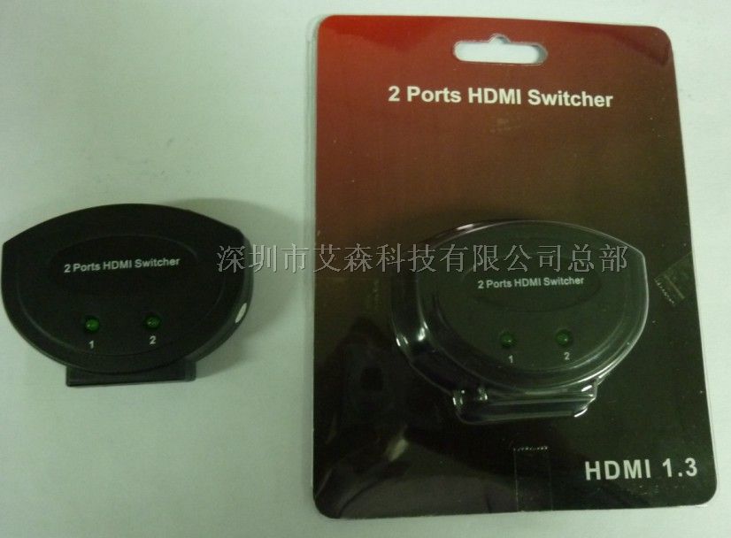 供应 2口HDMI切换器，HDMI切换器厂家