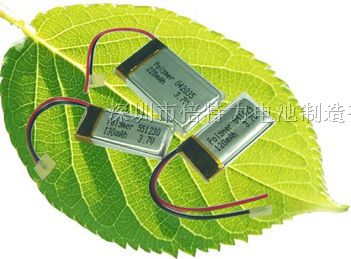 供应蓝牙耳机聚合物锂电池mAh