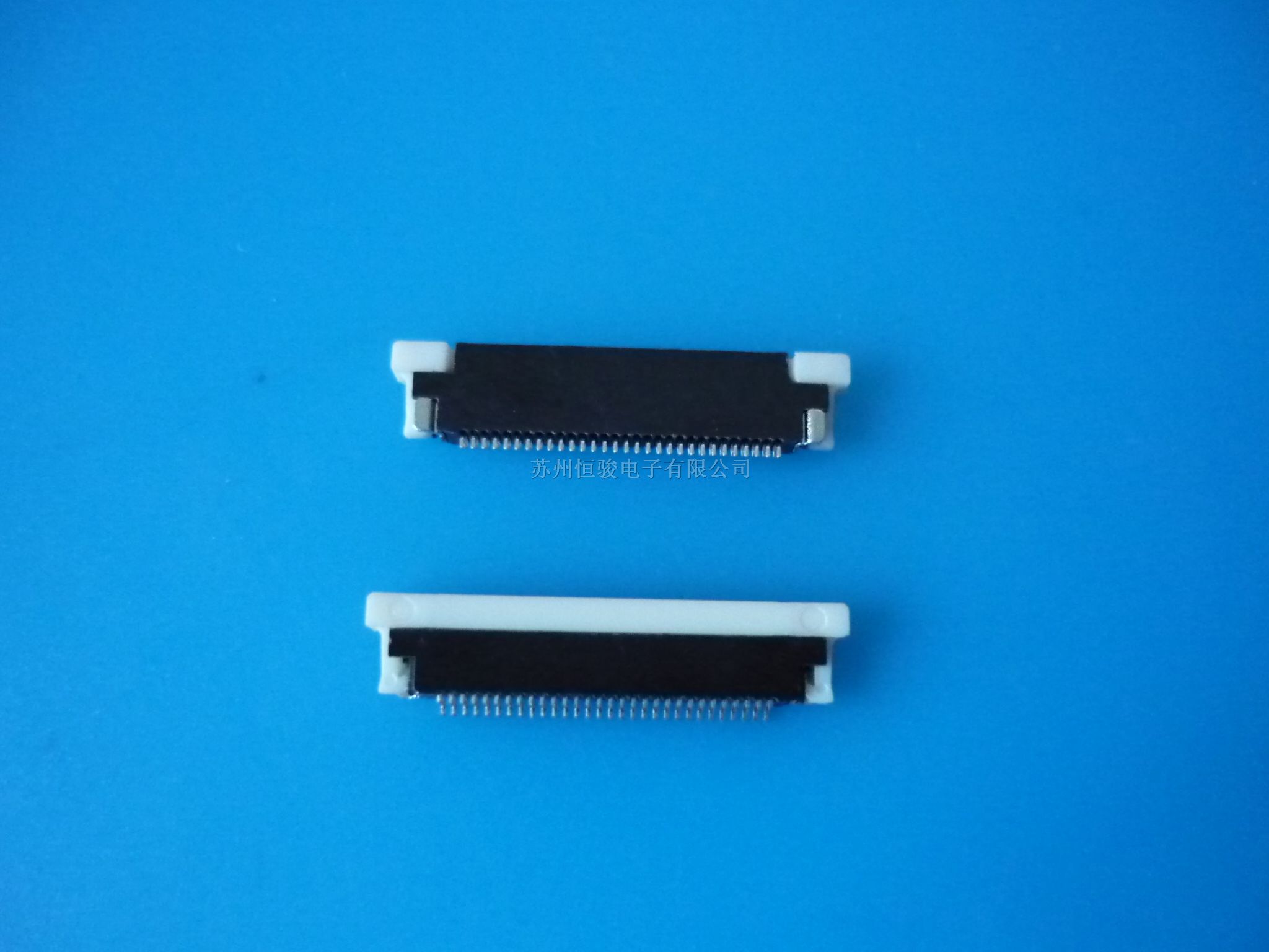 供应台湾品牌排线插座 0.5间距30针 抽拉式上接 H2.0MM