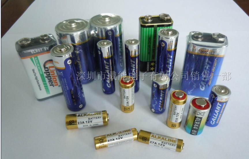 供应6V/4LR44/12V 碱性组合电池