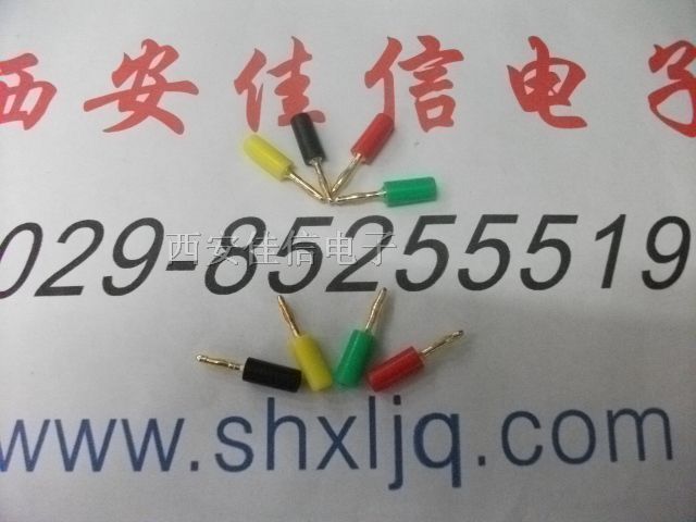 2mm可焊线螺纹式香蕉插头