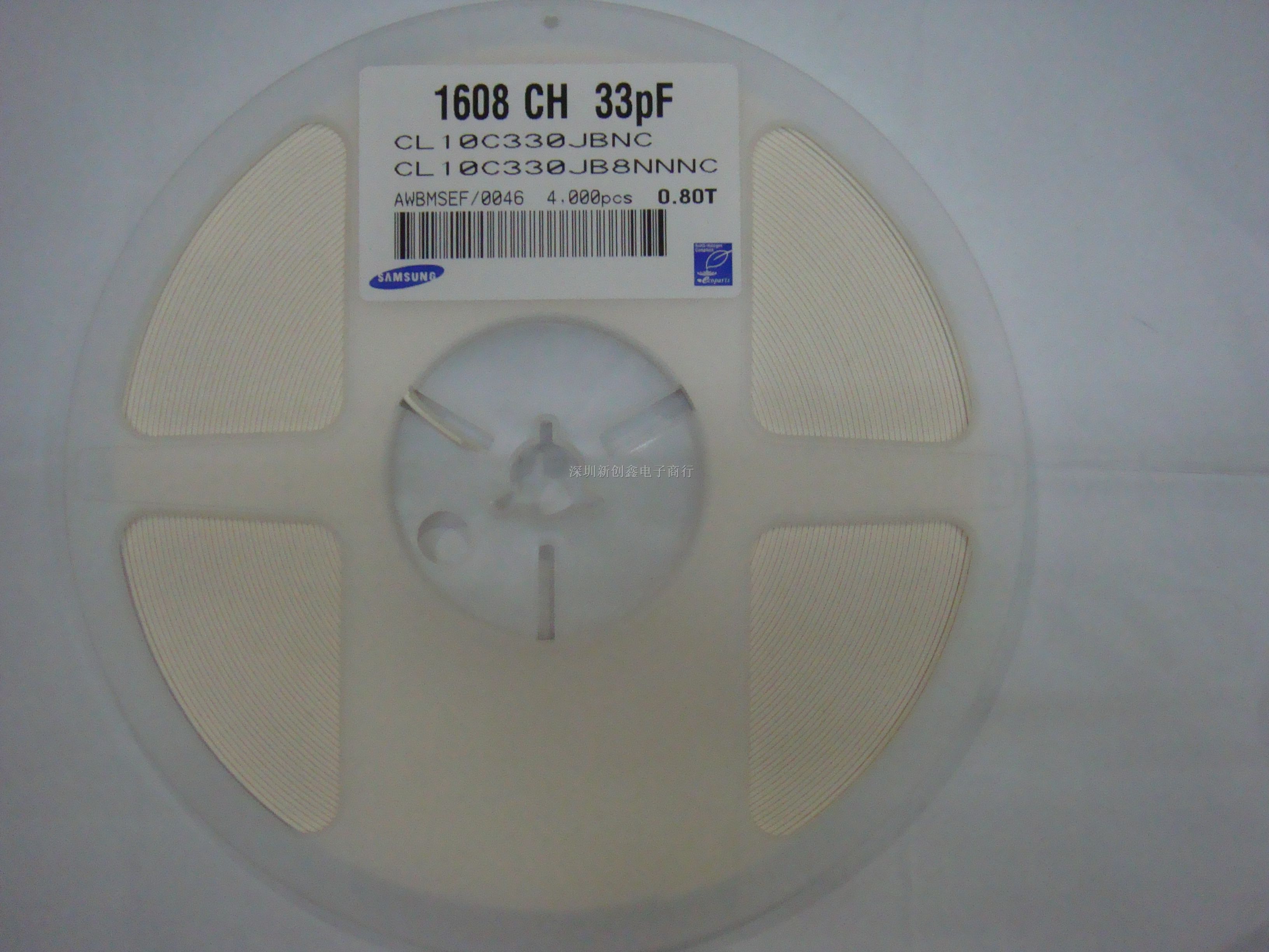 ӦƬ0603-33P CL10C300JB8NNNC