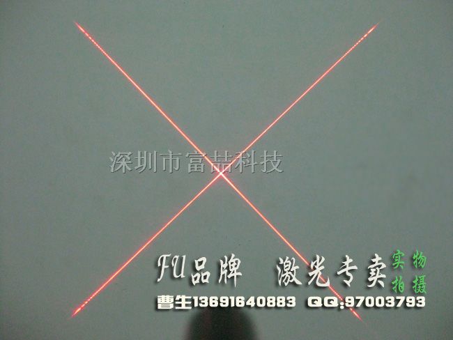 供应100mw十字红光激光模块 打标镭射头