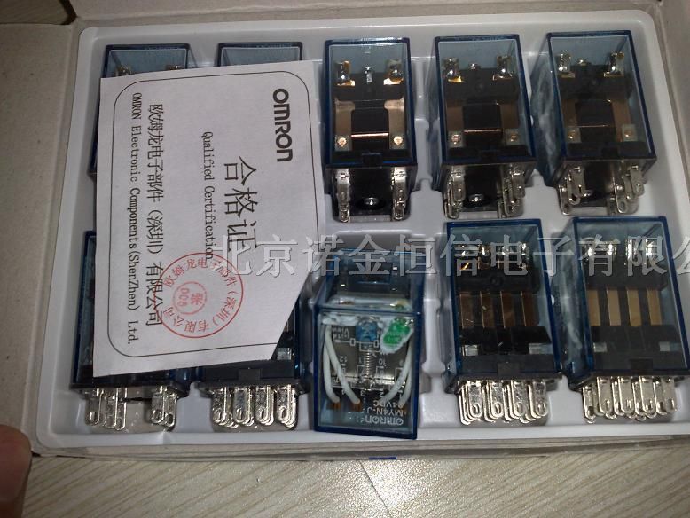 MY4N-J AC220/240欧母龙小型功率继电器(4*)