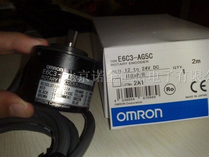 现货原装欧母龙|OMLON型编码器E6C3-AG5C 1024P/R 2M