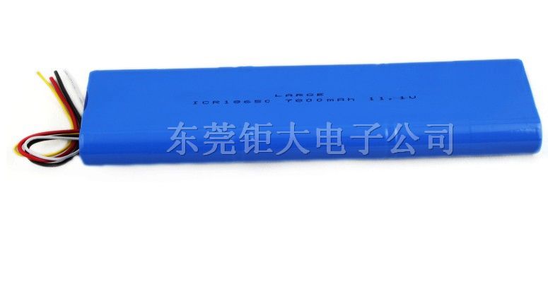 供应7800mAh 11.1V锂离子电池组产品