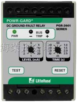 供应美国力特PGR-2601直流接地故障继电器中国区代理