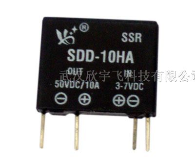 供应小型、微型直流10A焊接式固态继电器SDD-10HA