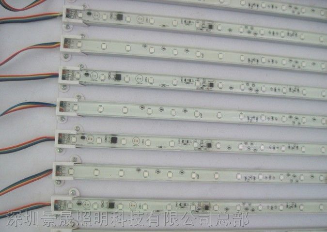 厂家供应5050LED全彩幻彩硬灯条