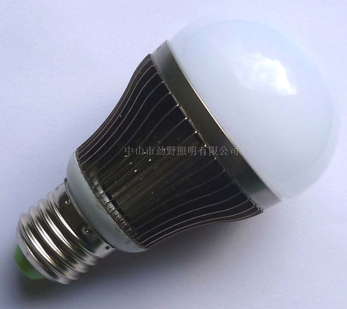 供应   5w led 鳍片 60F球泡灯