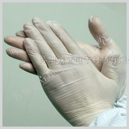 供应苏州pvc*静电点塑手套