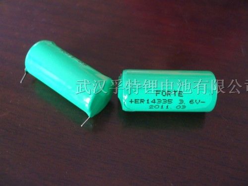 供应3.6V 2/3AA SIZE ER14335 电池
