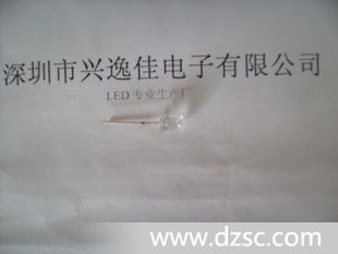 *长期F5平头白色LED发光二*管