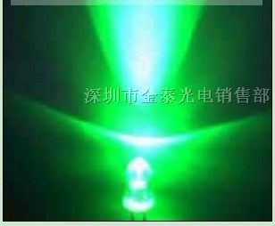 供应3mm绿色LED *亮LED LED器件