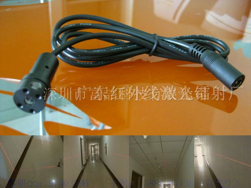 供应635nm红光一字线激光头整套
