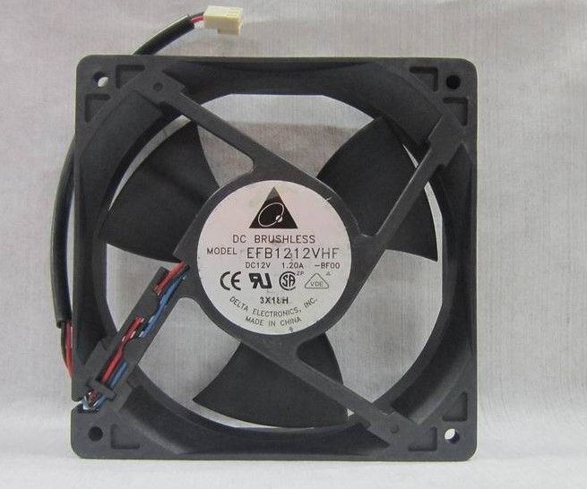 供应双滚珠*风扇 12V 1.20A EFB1212VHF