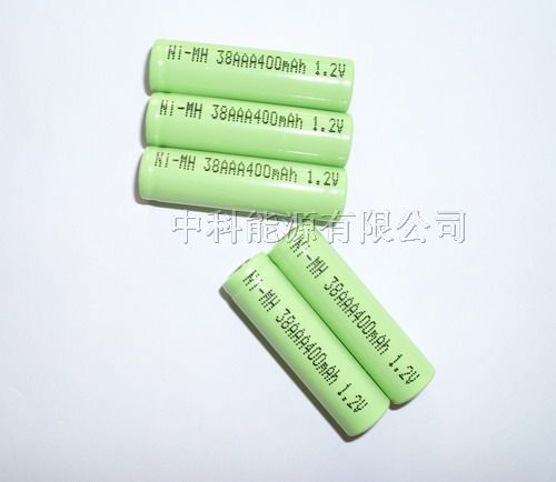 供应镍氢充电电池 NI-MH 4/5AAA400mAh